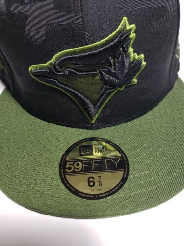 Toronto Blue Jays New Era 59FIFTY Memorial Day On Field Fitted Cap Hat 6-7/8 - Picture 3 of 6