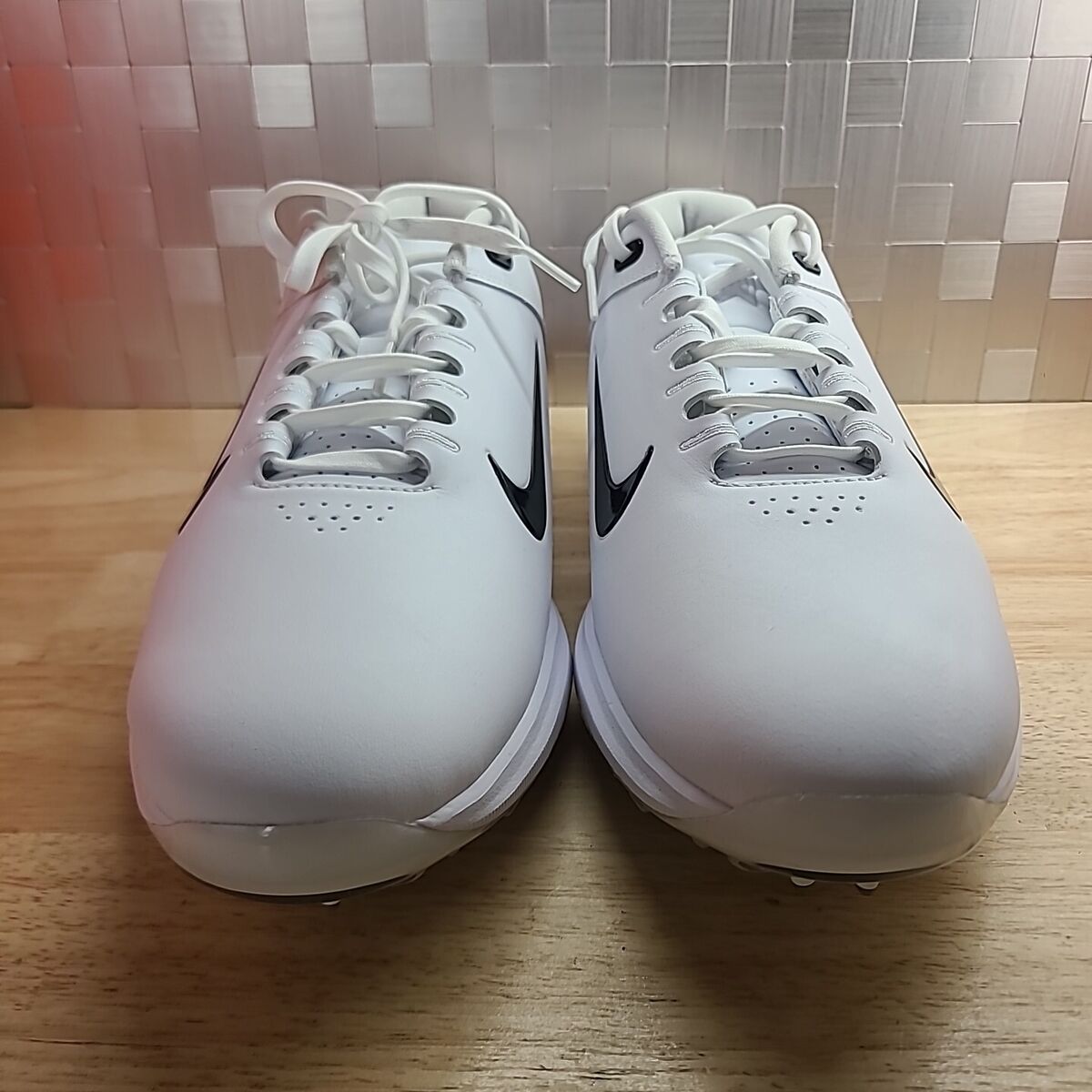 Nike Men Air Zoom TW20 Tiger Woods Golf Shoe White Black Gym Nike Men Air Zoom TW20 Tiger Woods Golf Shoe White Black Gym