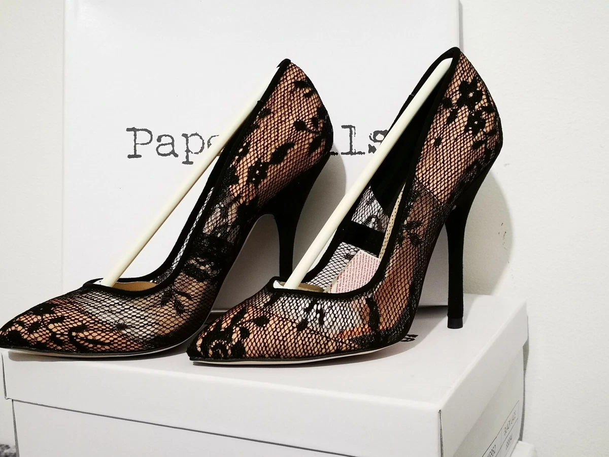 Lace court heels 2025