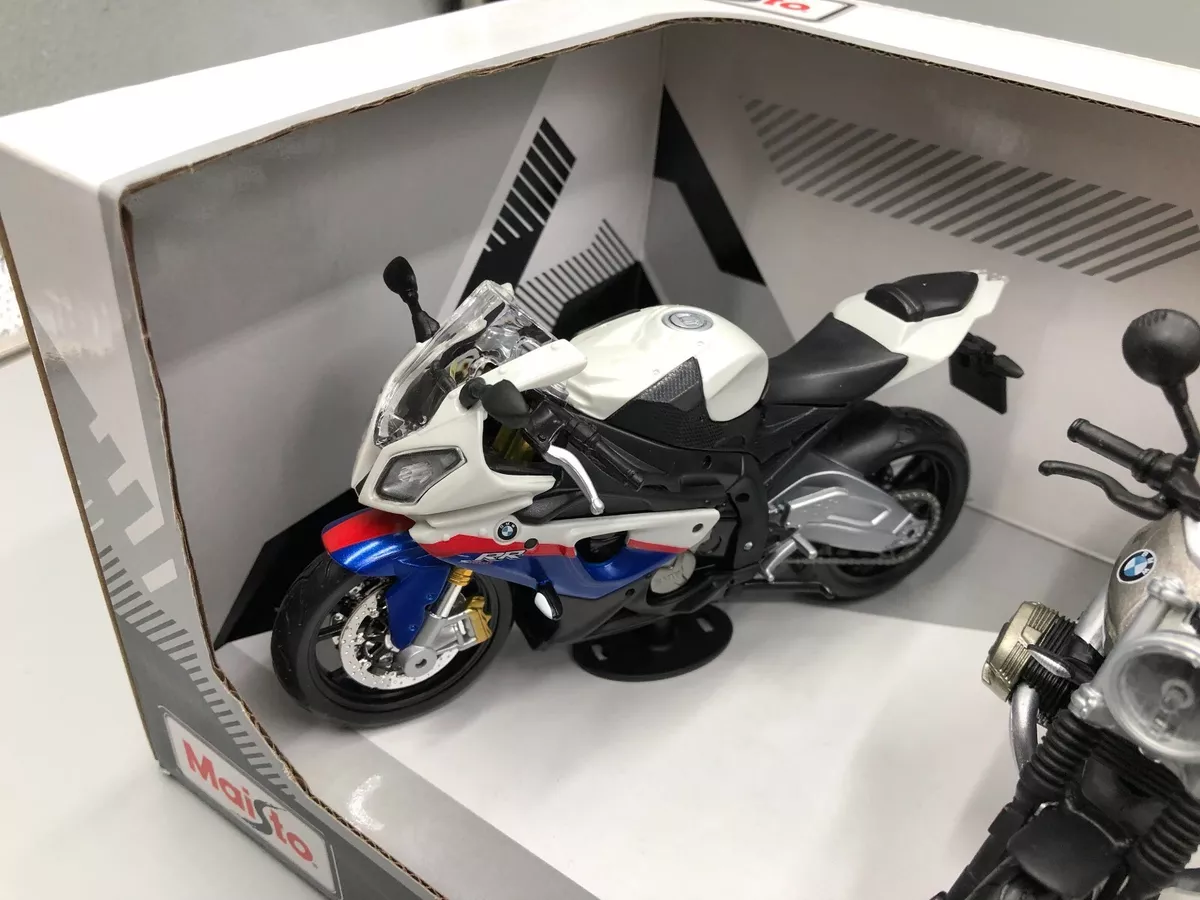 Maisto BMW Motorcycles Die Cast Set of 4 1 12 Scale NEW