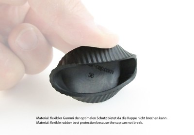 7x Schutzdeckel für EXA Objektiv - Rückdeckel Kappe Gummi / lens back cover