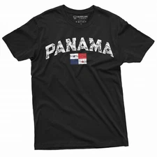 Panama T-shirt PanamÃ¡  Flag Coat of Arms Tee Shirt Nation Patriotic Tee 