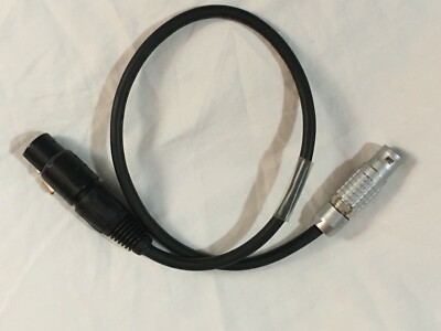 Cine Live Stabilizer steadicam 12 V Camera Power to 4 pin XLR  GPI Lemo 2B.303