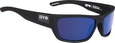 Spy Optic Dega Sunglasses Soft Matte Bk happy Polarized Blue mir 673368973438
