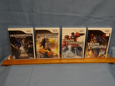 WII TRANSFORMERS GAMES COLLECTION- TRANSFORMERS THE GAME PLUS MORE