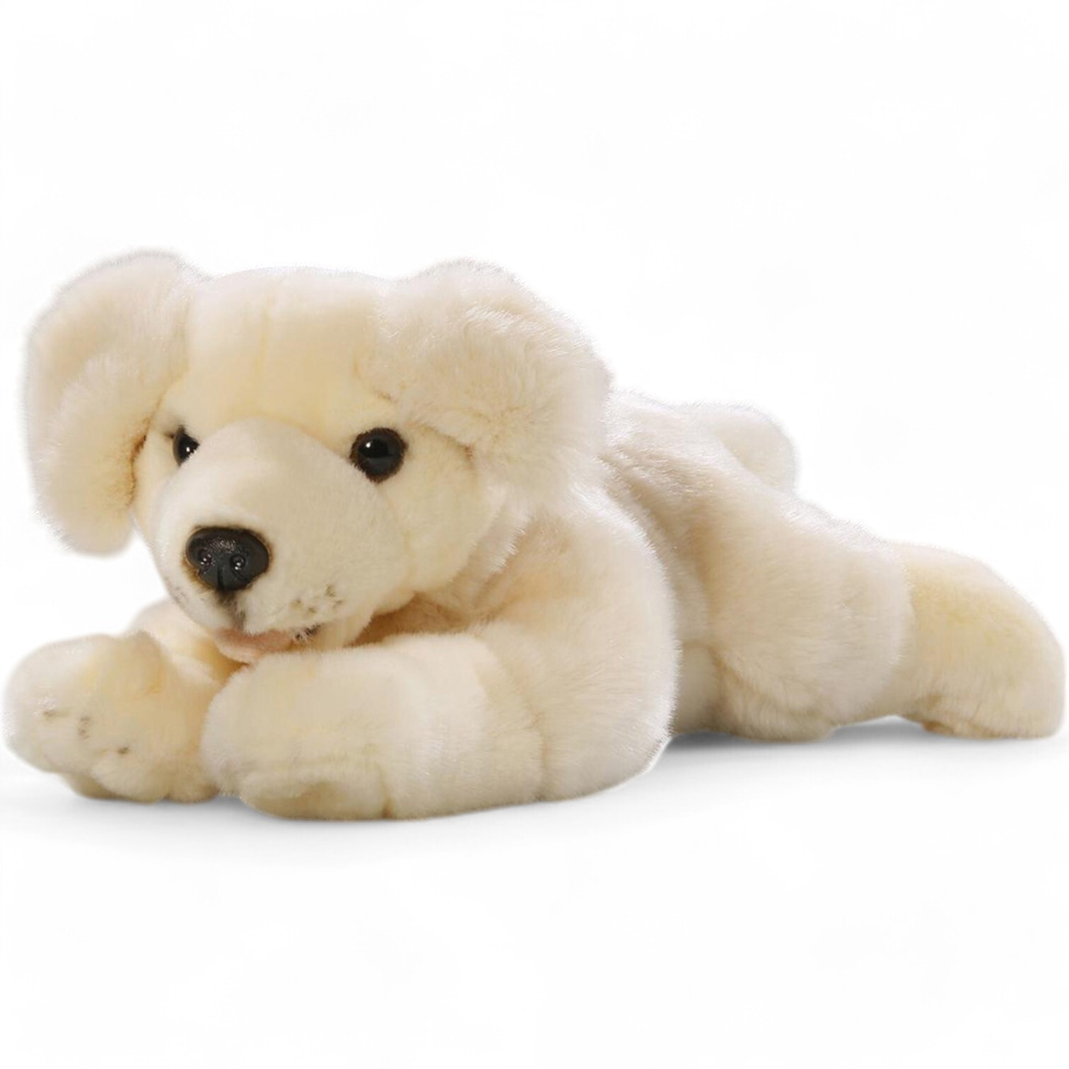 Carl Dick Golden Retriever Dog Puppy lying, Soft Toy, Cuddly Toy