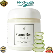 Mama Bear Oasis Hydrating Lotion – Foot & Leg Comfort, Magnesium Chloride - 4 oz