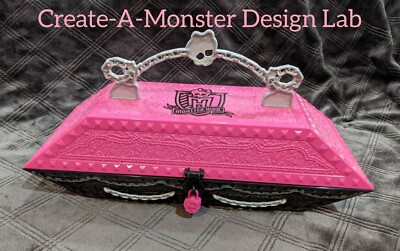 Used Monster High Playset, Create-A-Monster Design Lab - Good Condition