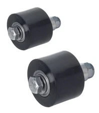 Outlaw Racing ORCR18BK Chain Roller Kit Black Suzuki RM125 RM250 2001-2008