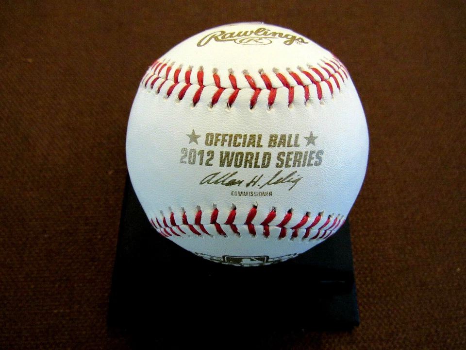 JEFF KENT 2000 MVP GIANTS METS DODGERS SIGNED AUTO 2012 W.S. OML BASEBALL JSA   - Image 2 of 3