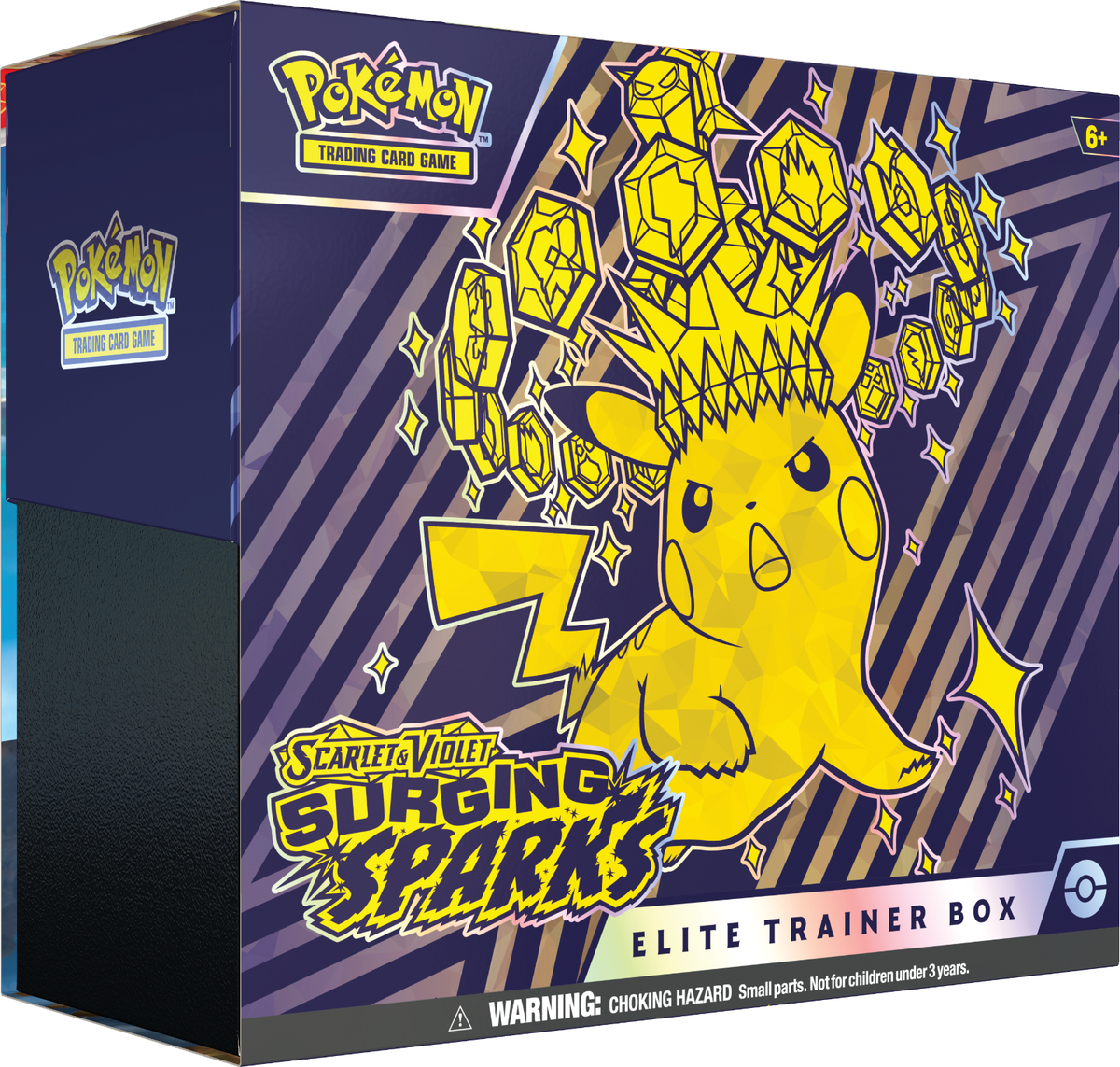 ポケモンカードSurging Sparks 英語版 booster packs Pokemon TCG Surging Sparks Booster Box + Elite Trainer COMBO