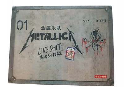Metallica Live Shit Binge & Purge DVD Box | eBay