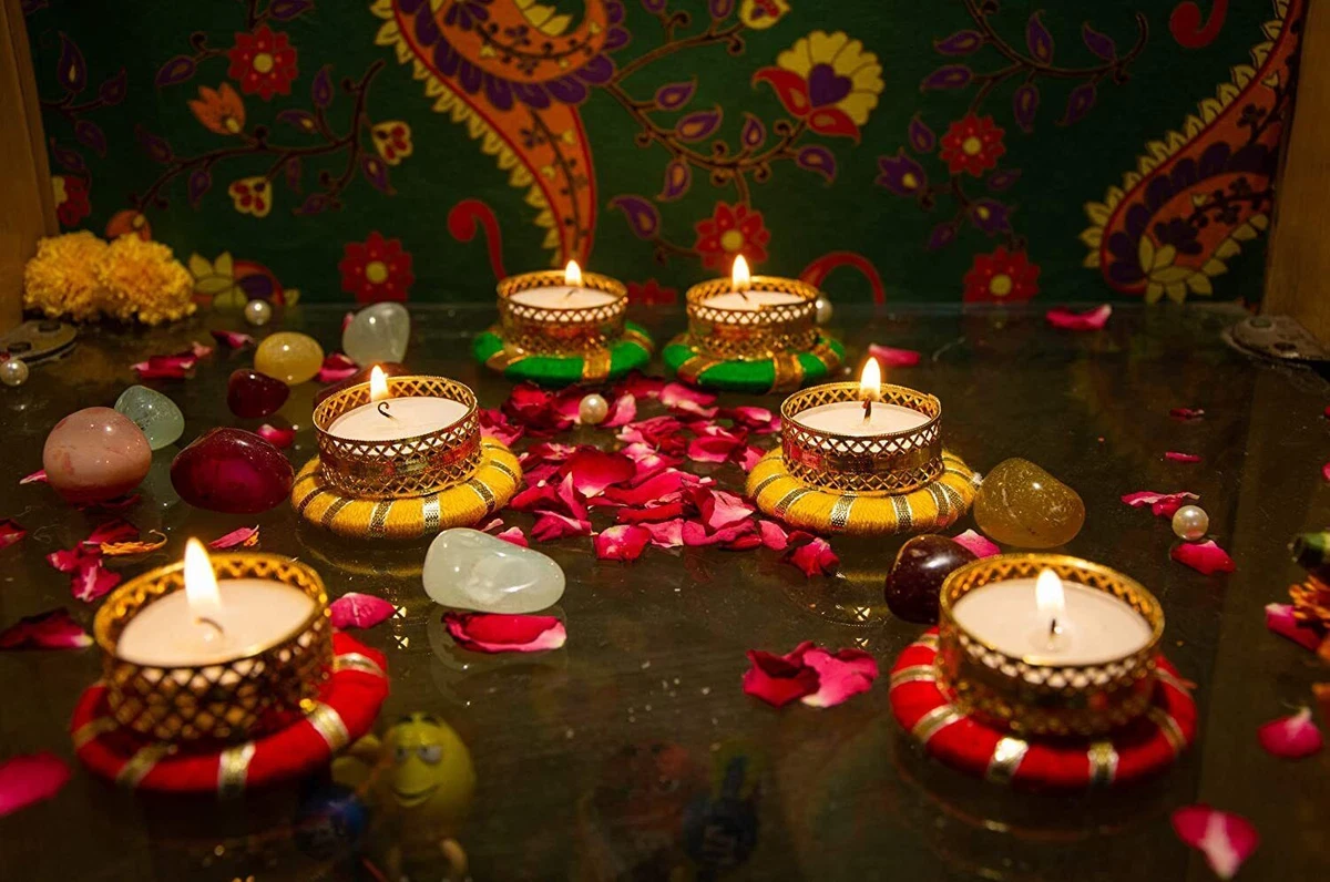 Diwali tea light sales holder