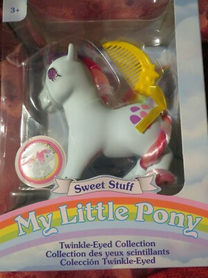 My Little Pony  ~ SWEET STUFF~ Twinkle Eye Collection ~Hasbro Retro - NEW IN BOX