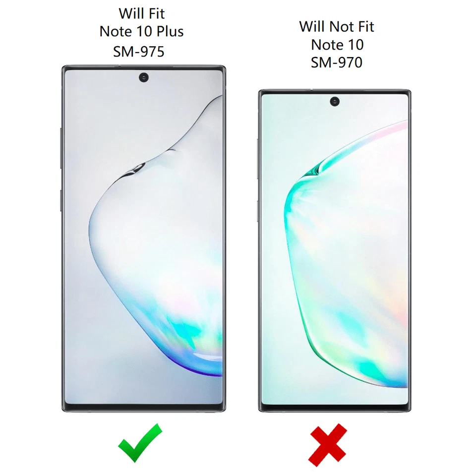 Funda protectora resistente a prueba de golpes transparente/rosa para Samsung Note 10 Plus Foto 2 de 2