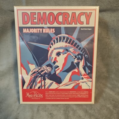 Democracy: Majority Rules Boardgame Make Believe Games NIB Sealed Rein-Hagan