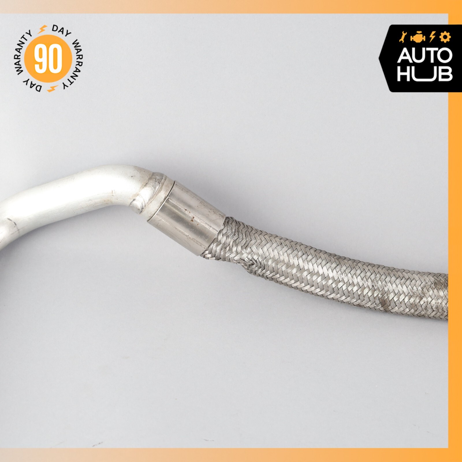 02-07 Maserati M138 Coupe 4200 GT Engine Heat Exchanger Oil Feed Line OEM 67k