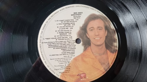 Bee Gees - Greatest - 1xLP (1st rec. of 2) 1979 RSO *VG, tested - Picture 5 of 5