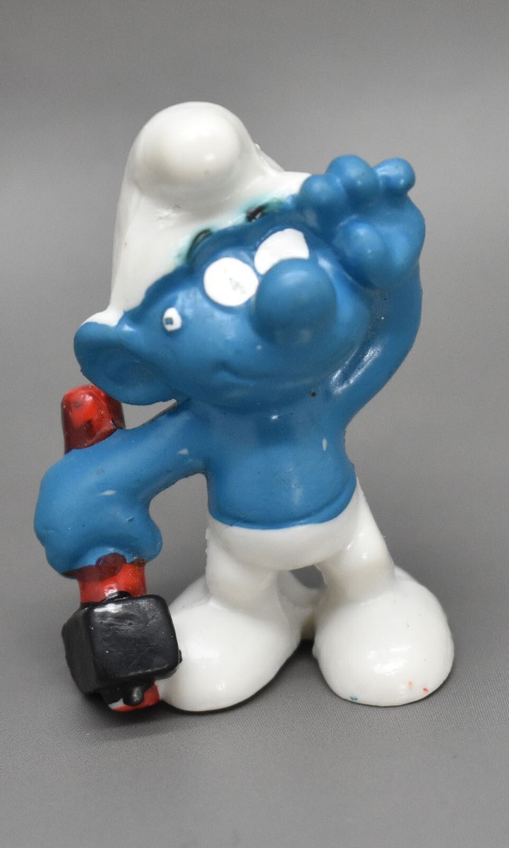 【レア】Babyシリーズ　ヴィンテージ SMURF スマーフ PVC セット Smurfs Lot Of 7 Vintage PVC Miniature Smurfs Figurines
