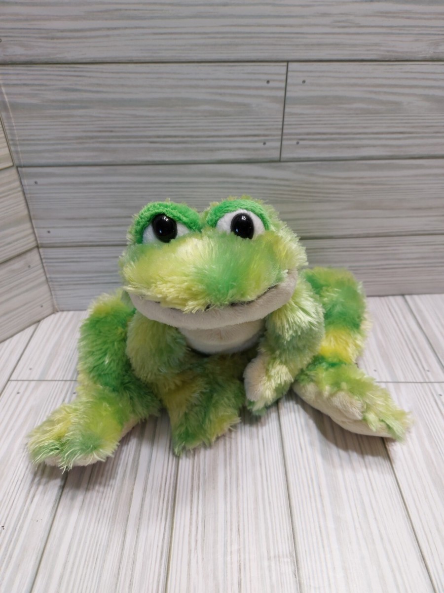 ぺんぎん GANZ Webkinz Green Tie Dyed Frog Plush 8” Stuffed Animal TOY NO