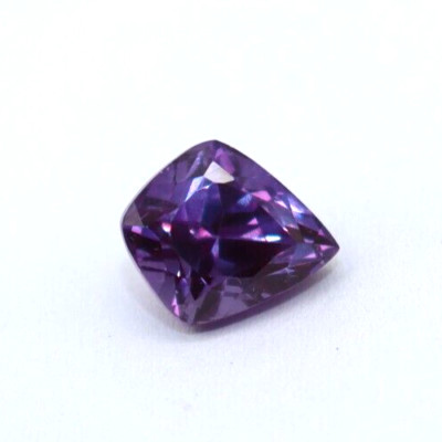 7.45 Ct Natural Ceylon Purple Sapphire Certified Fancy Cut Loose Gemstone