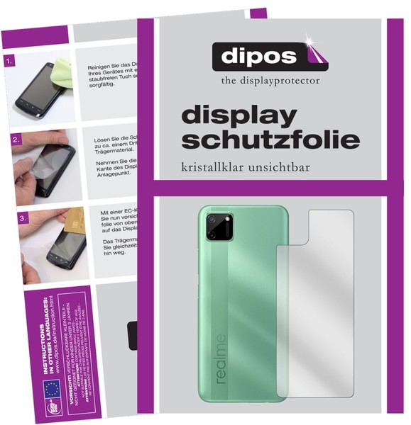 Schutzfolie FüR Oppo Realme C11 RüCkseite Display Folie Klar Displayschutzfolie-image