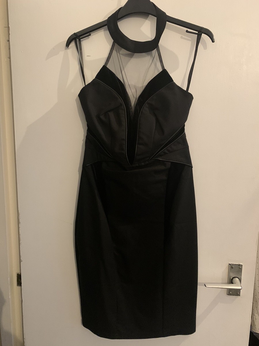 Lipsy Kardashian Kollection Black Bodycon Dress UK 10 | eBay UK