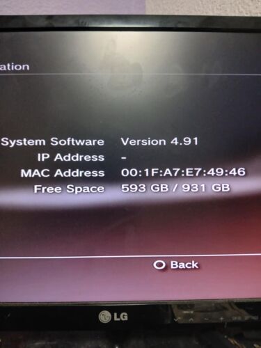 Playstation 3 Console Fat Model w/ 32 Games Controller Wires & Upgraded 1TB HDD - Picture 4 of 13