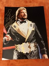 Ted DiBiase Million Dollar Man Signed WWE  Autographed 8x10 Picture