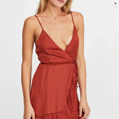 junior dresses for fall Cecilia Satin Mini Dress main image 1