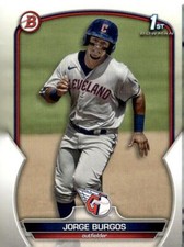2023 Bowman #BP-98 Jorge Burgos Prospects