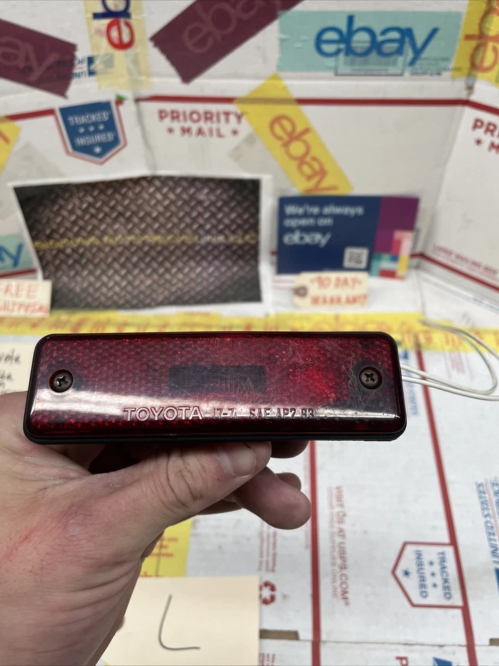 85-87 TOYOTA CRESSIDA CONDUCTOR LADO IZQUIERDO MARCADOR LUZ LÁMPARA Foto 3 de 4