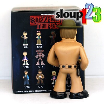 FUNKO MYSTERY MINIS - STRANGER THINGS - JIM HOPPER - 1/72 - CHASE