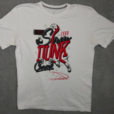 Jordan 1988 Retro Slam Dunk Champ T Shirt XL Big Print Athleisure