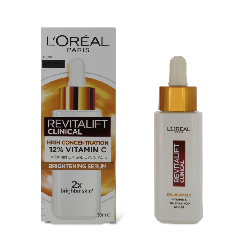 L'Oreal Paris Revitalift Clinical 12% Pure Vitamin C Brightening Serum 30ml