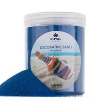 Royal Imports Decorative Beach Sand Dark Blue 4.5 LBS Vase Filler Crafts