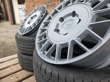 19'' Audi Rs5 AERO Alloy Wheels A3 A4 A5 A6 S3 S4 S5 TT Vw Golf Mk7 GREY+ TYRES