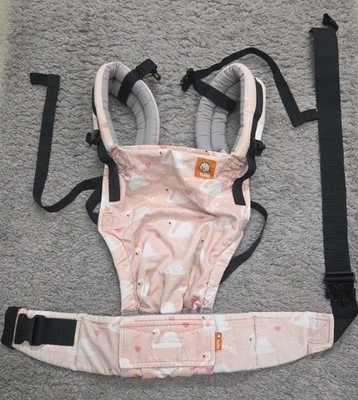 Tula Babytrage (Full Buckle)   Elegantes Schwanen-Design (Limited Edition) 