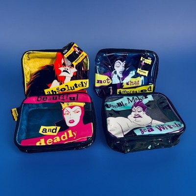 Wet n Wild Disney Villains, Evil Queens of Darkness Makeup Bag Travel*You Choose