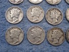 20 SILVER MERCURY DIMES WITH DATES lot tu1 — photo 4