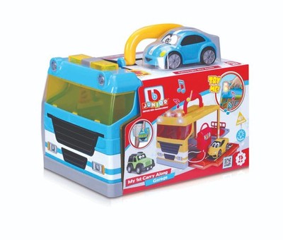   Original VW My 1st Carry Along Garage blau mit new Beetle  