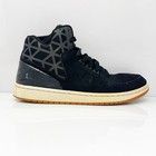 Nike Mens Air Jordan 1 Flight 3 706954-006 Black Basketball Shoes Sneakers Sz 10