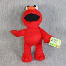 ELMO FISHER-PRICE Plush Sesame Stree Soft Toy Vintage 2002 New Tag Cuddly