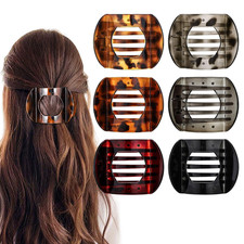6 PCS Flat Hair Clips, Medium Flat Claw Clips French Hair Barrettes Accessori...