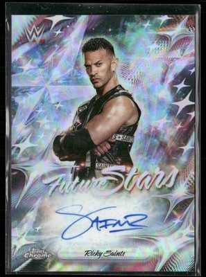 2026 Topps Chrome WWE #FSA-RIC Ricky Saints Future Stars Autographs