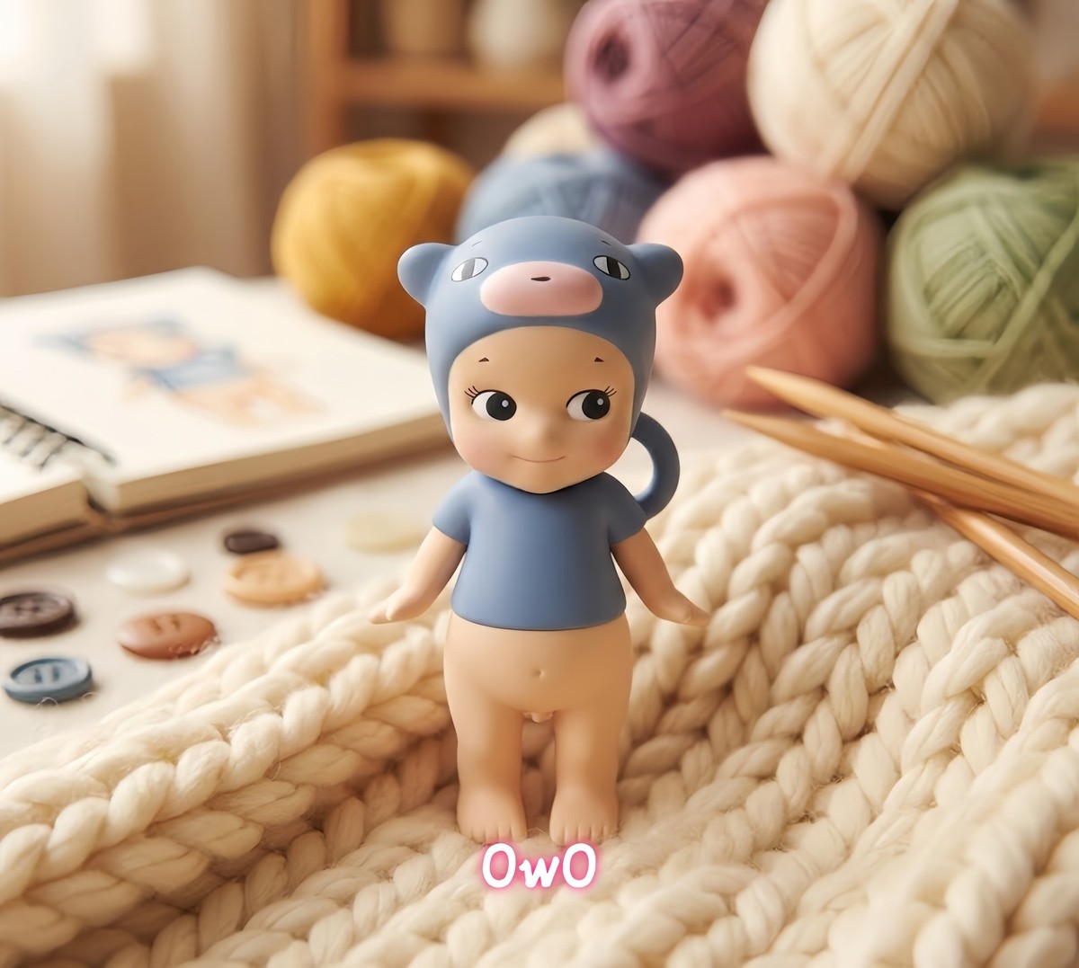 Sonny Angel Creatures Series Donna Wilson Charlie Monkey Figure