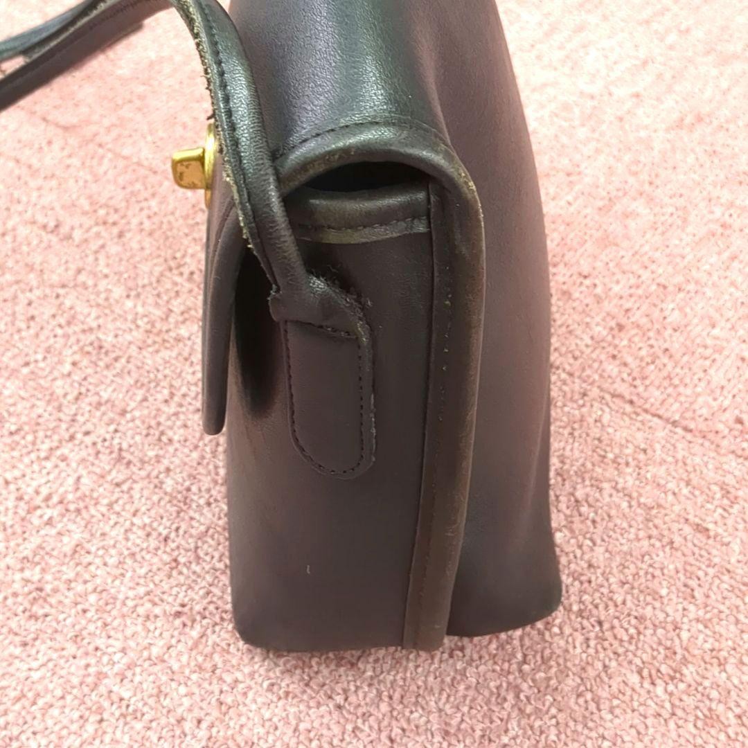 Old Coach Shoulder Bag 336 Black G121 thumbnail 2