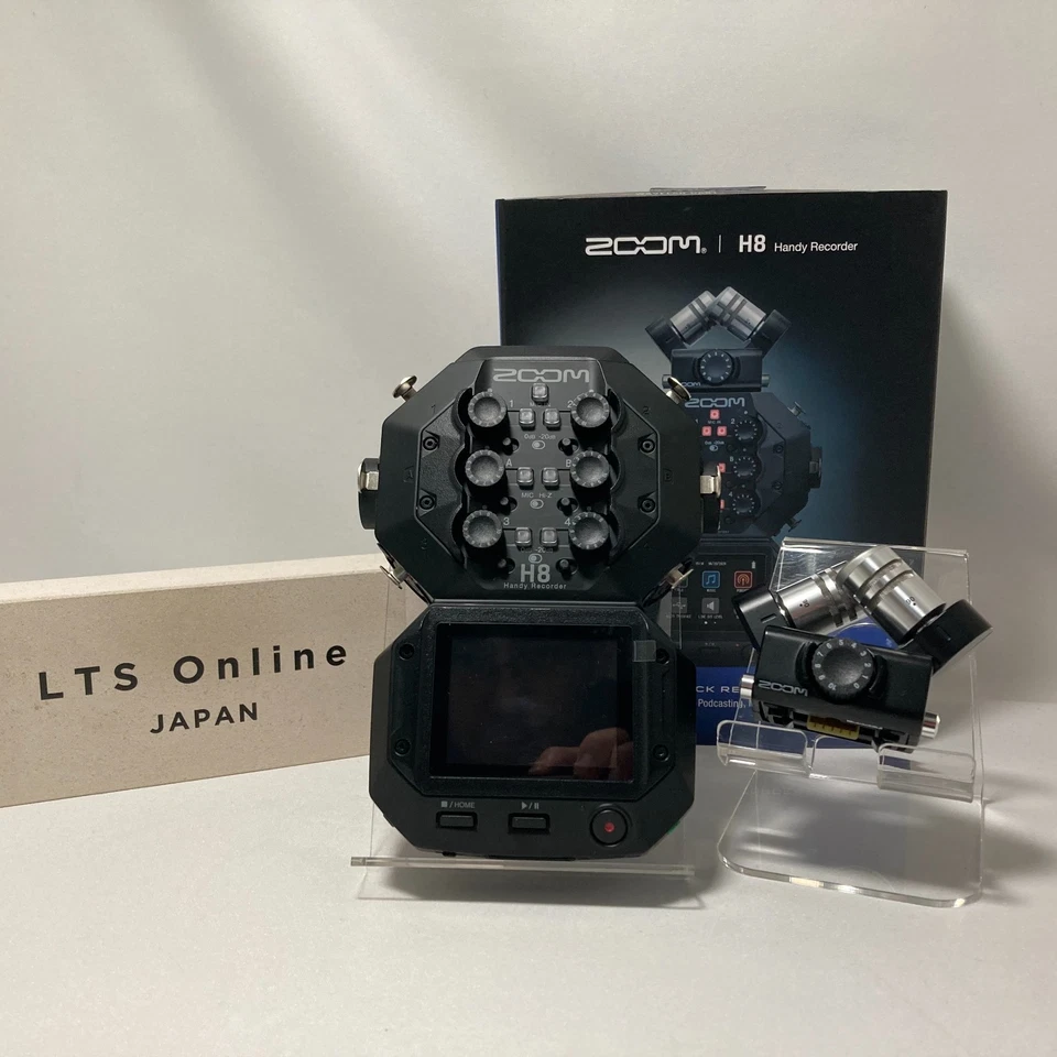 ZOOM H8 Handrekorder 12-Spur Podcast Field Recorder USB Audio-Interface - Bild 1 von 4