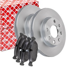 FEBI Bremsenset Bremsscheiben +Beläge Vorne für OPEL Corsa B Schrägheck (S93)