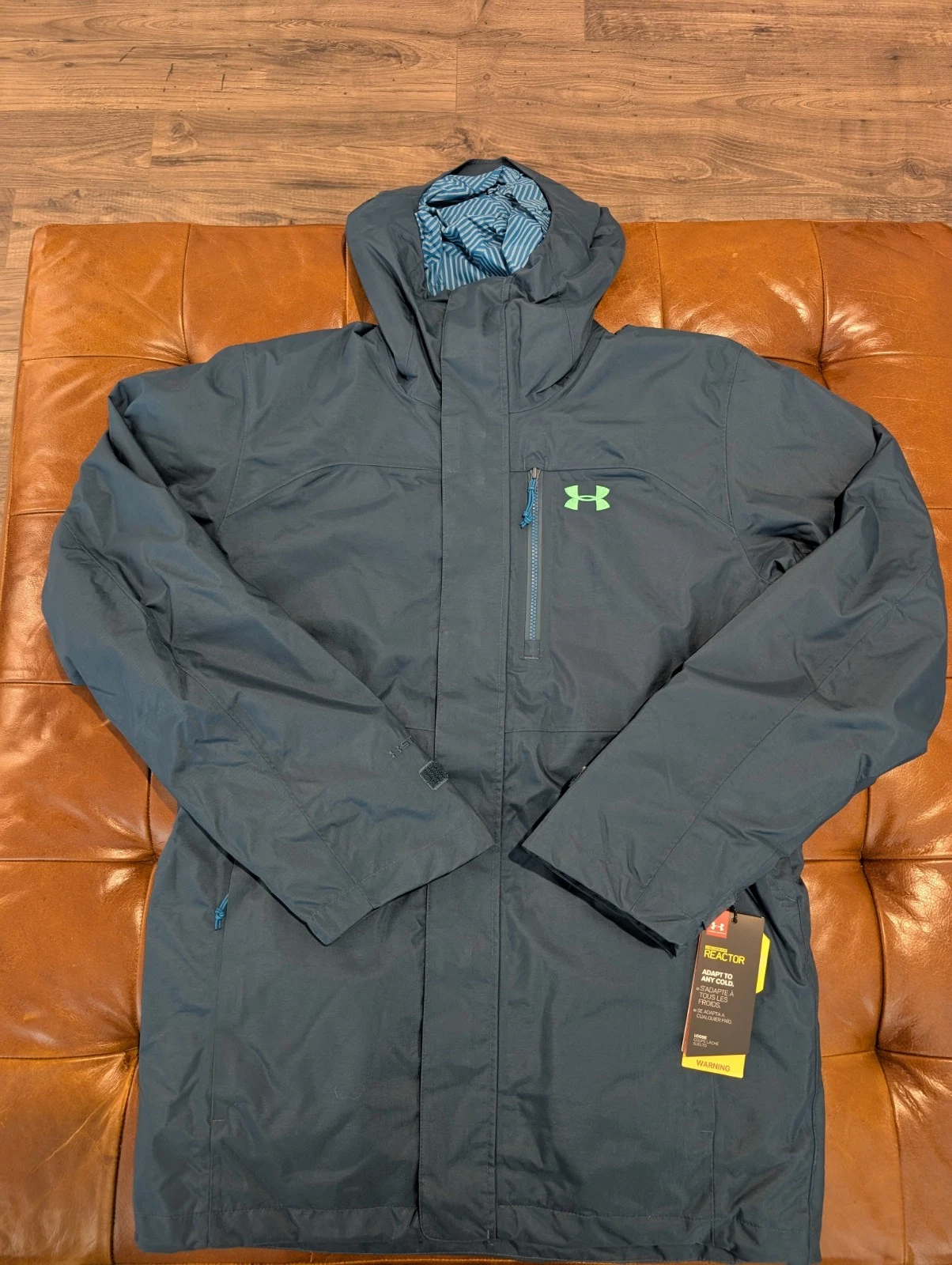 Men's Under Armour Coldgear Storm3 Reactor Claimjumper Jacket Blue 1280818 Small
Opens in a new wind